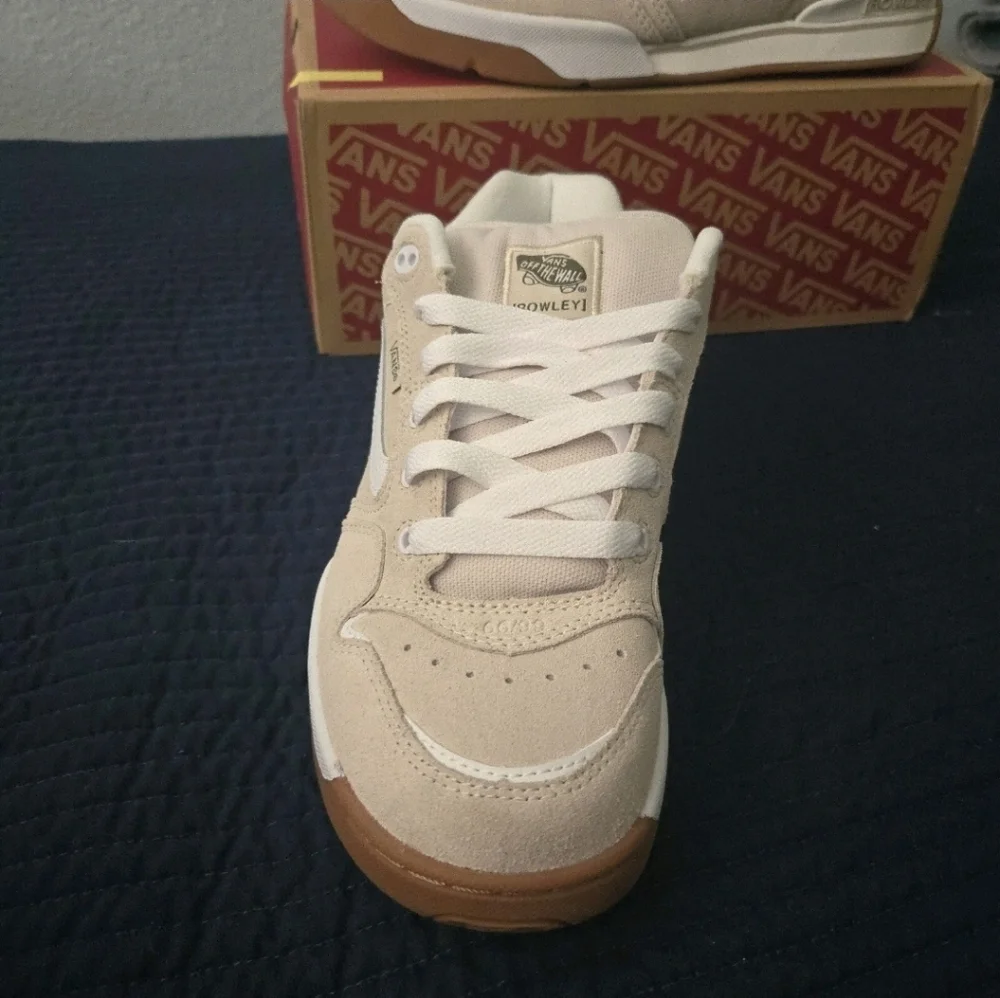 Vans Rowley XLT Men 13 Y2K Utility Rainy Day Cream Gum Bottom 112025 - Picture 7 of 11